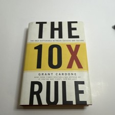 The 10X Rule cover