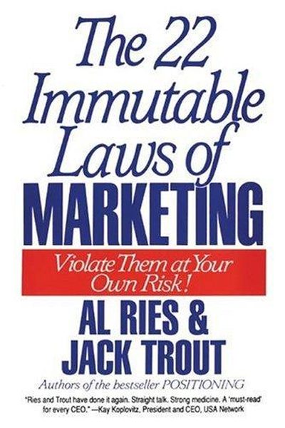 The 22 Immutable Laws of Marketing cover