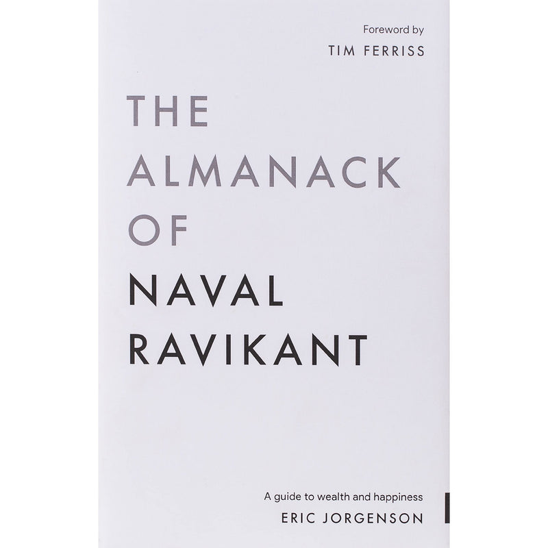 The Almanack of Naval Ravikant book cover