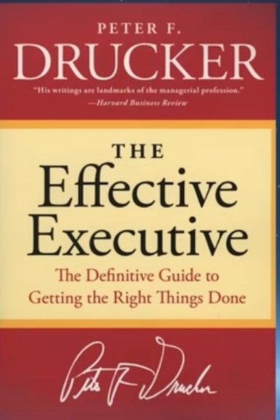 The Effective Executive cover