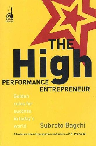 The High-Performance Entrepreneur book cover