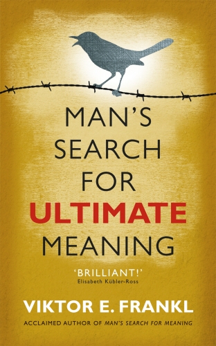 Man's Search for Meaning book cover