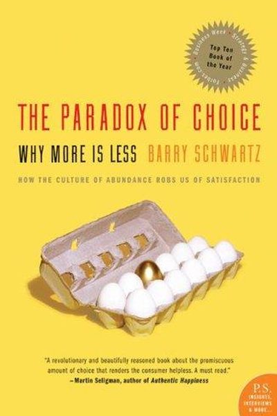 The Paradox of Choice book cover