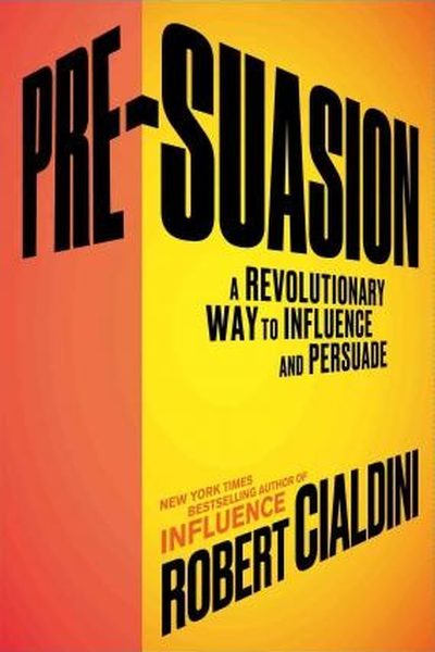 Pre-Suasion book cover
