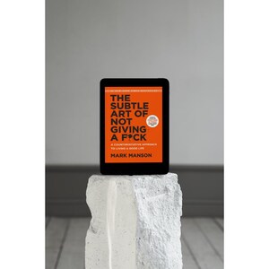 The Subtle Art of Not Giving a F*ck book cover