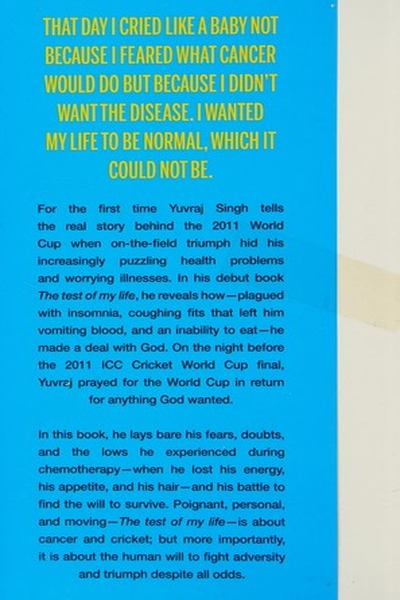 The Test of My Life book cover