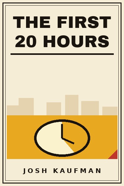 The First 20 Hours book cover