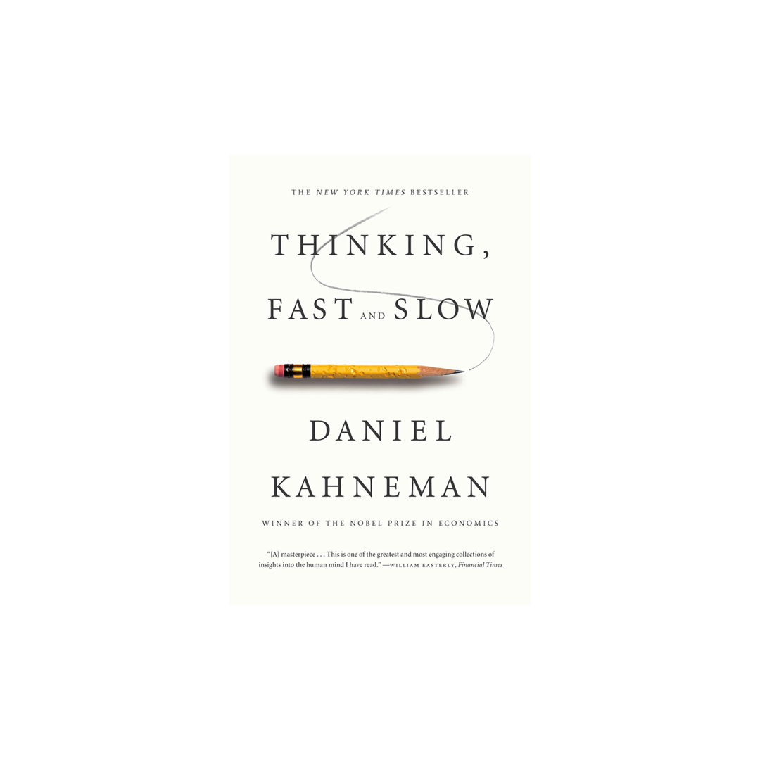 Thinking, Fast and Slow book cover